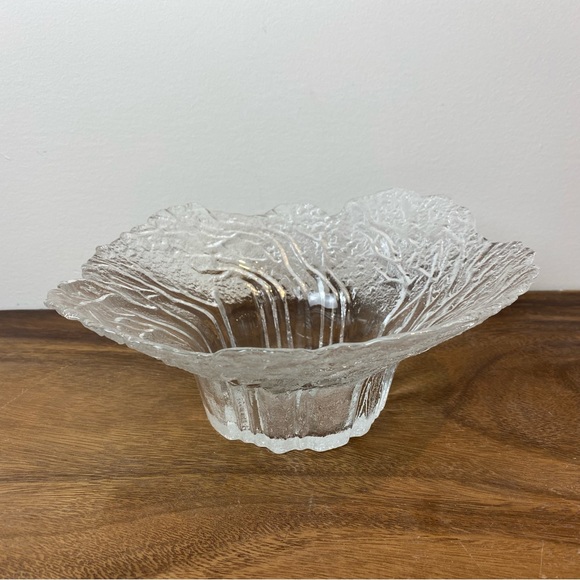 Mantsalan Lasisepat Scandinavian Art Glass Metsa Bowl design Pertti Kallioinen - Picture 7 of 12